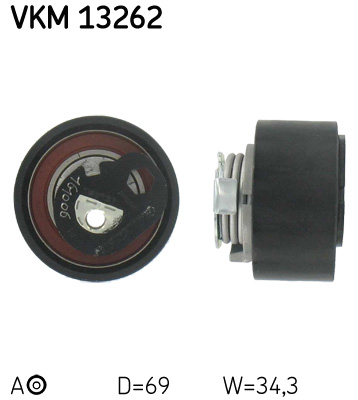 SKF SKFVKM13262 Feszítő görgő fogasszíj-vezérműszíjhoz